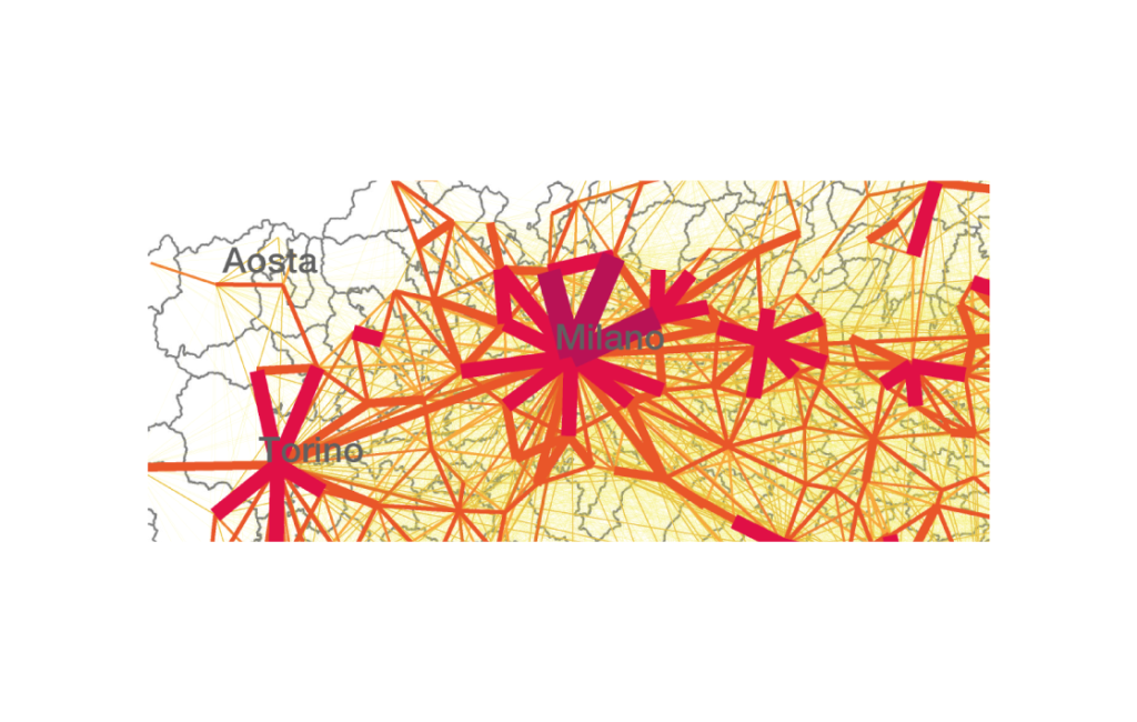 Linee di desiderio della mobilità per motivi di studio e lavoro in Italia